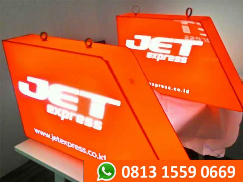 jasa pembuatan neon box dan huruf timbul