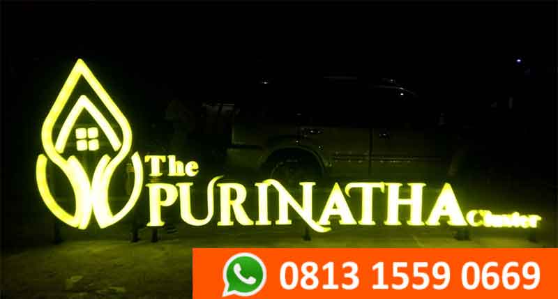 huruf timbul akrilik terdekat