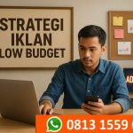 strategi iklan low budget